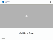 Tablet Screenshot of calibreone.com.au